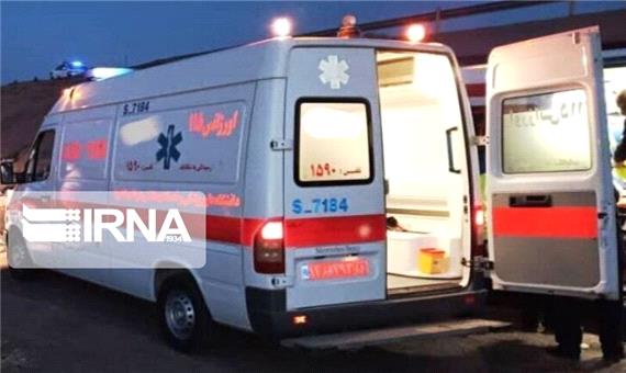 سقوط پژو به دره در دزفول چهار مصدوم برجا گذاشت