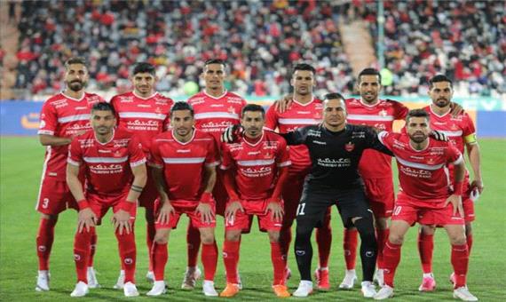 پیراهن متفاوت مهدی شیری با سایر پرسپولیسی ها / عکس