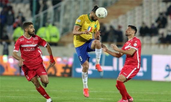 تصاویر| بازی پرسپولیس تهران و نفت آبادان