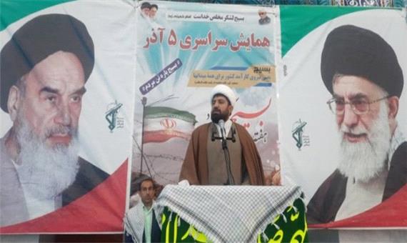 انقلاب مدیون فرهنگ بسیجی و تفکر بسیجی و شهداست
