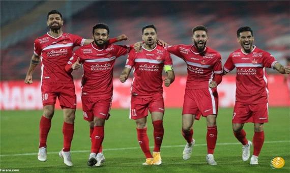 پرسپولیس در آستانه دربی جای استقلال را گرفت