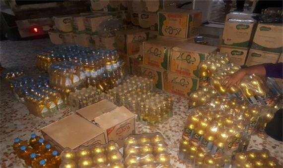 کشف بیش از 3 تن روغن احتکاری در شهرستان لالی