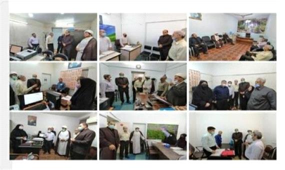 دیدار رئیس دادگستری دزفول از شورای حل اختلاف شهر