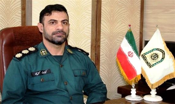 توقیف کامیون حامل بار قاچاق در آبادان