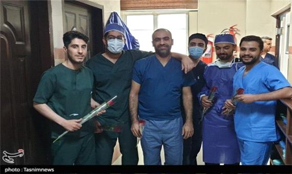 تجلیل از پرستاران نمونه ‌بیمارستان منطقه سوم نیروی دریایی سپاه در بندرماهشهر
