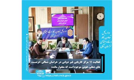 فعالیت 11 مرکز کاریابی غیر دولتی در خراسان شمالی