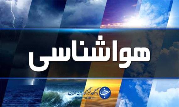 استقرار ابرها بر فراز آسمان آبادان و خرمشهر