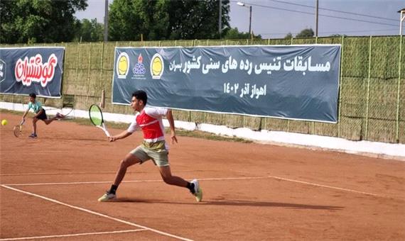 شانس بالای قهرمانی تنیسور خوزستانی در مسابقات زیر 18 سال کشور
