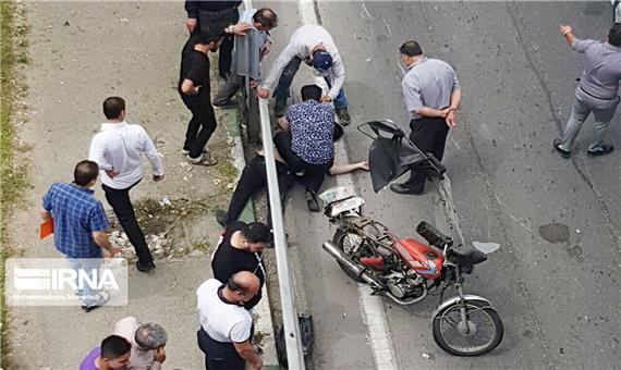 سانحه رانندگی در جاده رامهرمز - بهبهان یک کشته برجاگذاشت