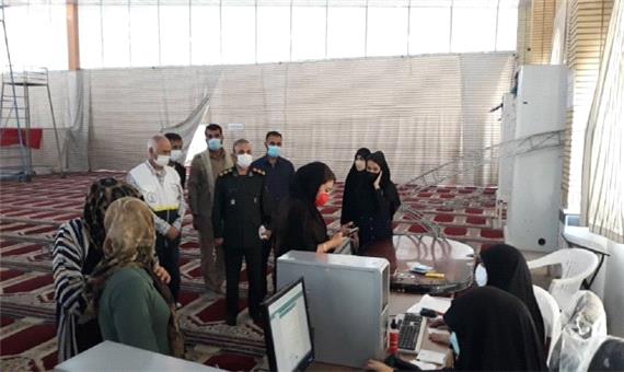 بزرگترین پایگاه واکسیناسیون خوزستان در بندر ماهشهر راه اندازی شد