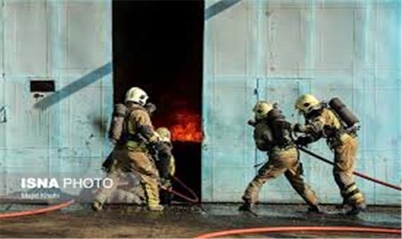 سوختگی یک نفر در آتش‌سوزی انبار شرکت نفت مسجدسلیمان