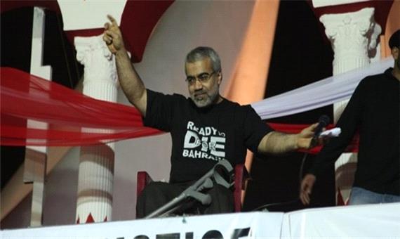 مردم بحرین برای آزادی عبدالجلیل السنکیس تحصن کردند