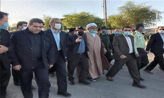 برگزای راهپیمایی خانوادگی در خوزستان با حضور استاندار