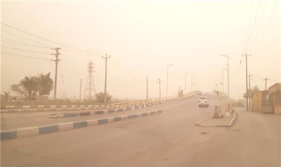 هشدار زرد ماندگاری گردوخاک در خوزستان