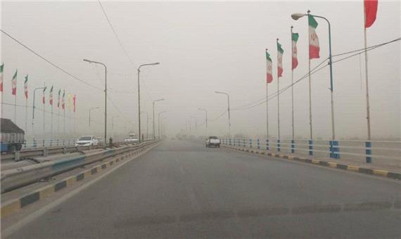 غلظت بالای گردوغبار در 11 شهر خوزستان