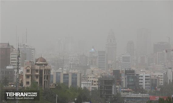 کیفیت هوای تهران در وضعیت بسیار ناسالم/اوج انباشت آلاینده‌ها ساعت15