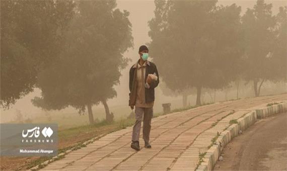 تداوم توده گرد و غبار در خوزستان