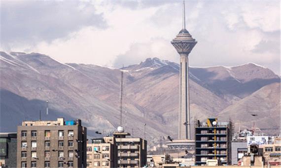 تهرانی‌ها امروز هوای «قابل‌قبول» تنفس می‌کنند