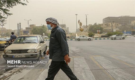 برخاستن گرد و خاک در خوزستان پیش بینی می‌شود