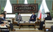 دیدار سفیر چین با شهردار تهران