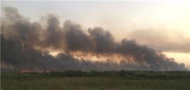 از آتش بر جان‌ِ نی‌های هورالعظیم تا آسمانی که در خوزستان خاکستری است