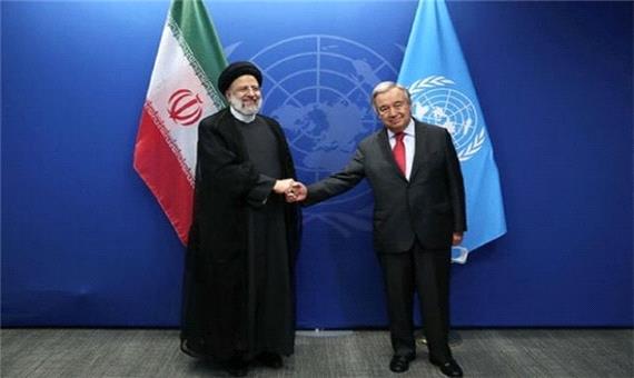 رئیسی خطاب به دبیرکل سازمان ملل: آزادی دو تن از محکومان امنیتی، گواه حسن نظر و رویکرد تعاملی ایران است