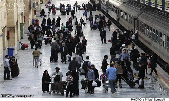 رشد 71 درصدی جابجایی مسافر در راه‌آهن جنوب