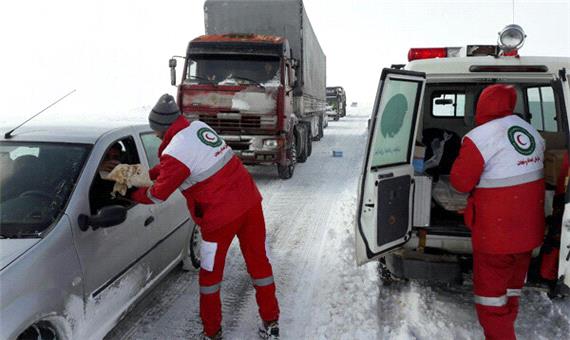 بیش از 30 نفر گرفتار شده در مناطق برفی اندیکا نجات یافتند