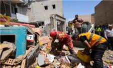 تخریب یک واحد مسکونی بر اثر انفجار در دزفول