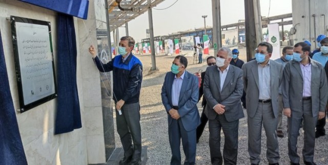 باحضور پرویز فتاح سومین خط تولید کارخانه کربن بلک دزفول افتتاح شد