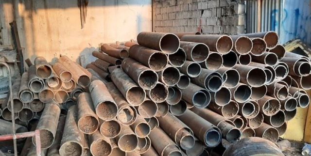 کشف و ضبط هفت تن لوله نفتی در رامشیر