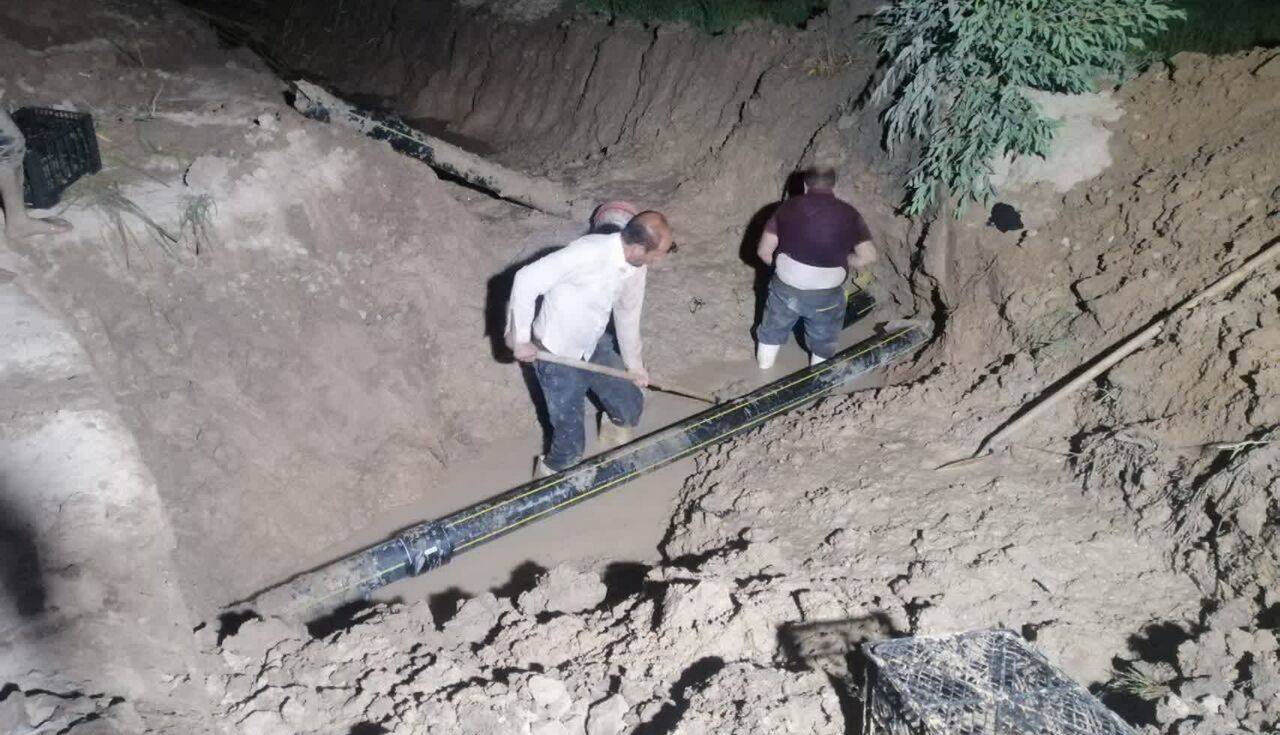 بی‌احتیاطی یک کشاورز، گاز ۵ روستای دزفول را قطع کرد!