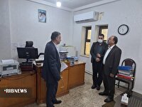 بازدید دادستان مرکز خوزستان از مجتمع دادسرای جنایی و انقلاب اهواز