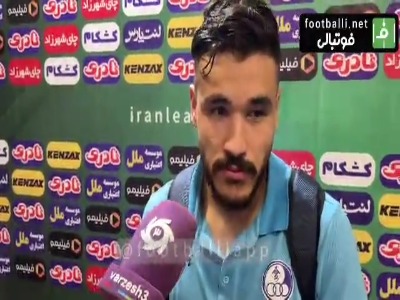 سجاد دانایی بازیکن استقلال خوزستان: بازی امروز با پیکان فوتبال نبود جنگ در زمین بود!