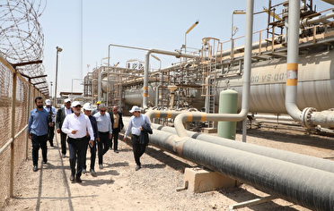 وارد مدار شدن چاه ۳۳ میدان دارخوین برای نخستین بار