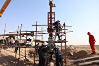وارد مدار شدن چاه ۳۳ میدان نفتی دارخوین