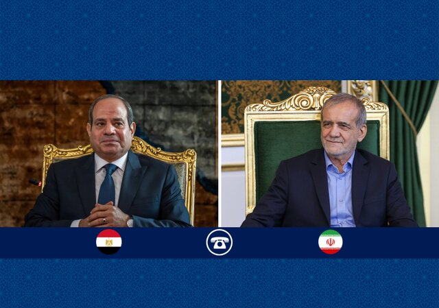 پزشکیان در گفتگو با رئیس‌جمهور مصر: رژیم صهیونیستی به هیچ قاعده‌ای پایبند نیست