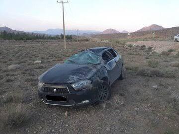 دو فوتی بر اثر واژگونی دنا در محور ماهشهر به هندیجان