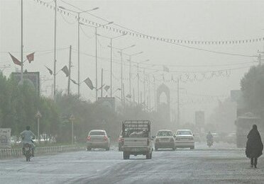 ادامه پدیده گرد و خاک در خوزستان تا امروز
