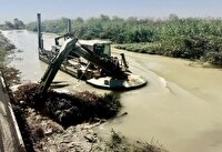 آغاز عملیات لایروبی رودخانه شاوور