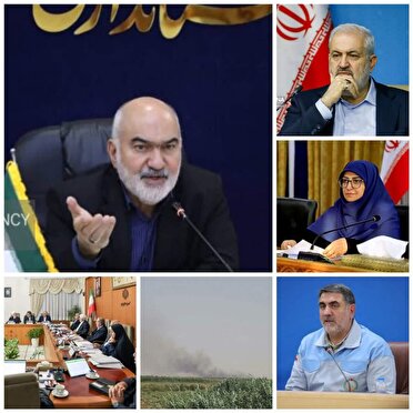 بررسی آلودگی هوا ناشی از حریق در بخش عراقی تالاب هورالعظیم در هیات دولت