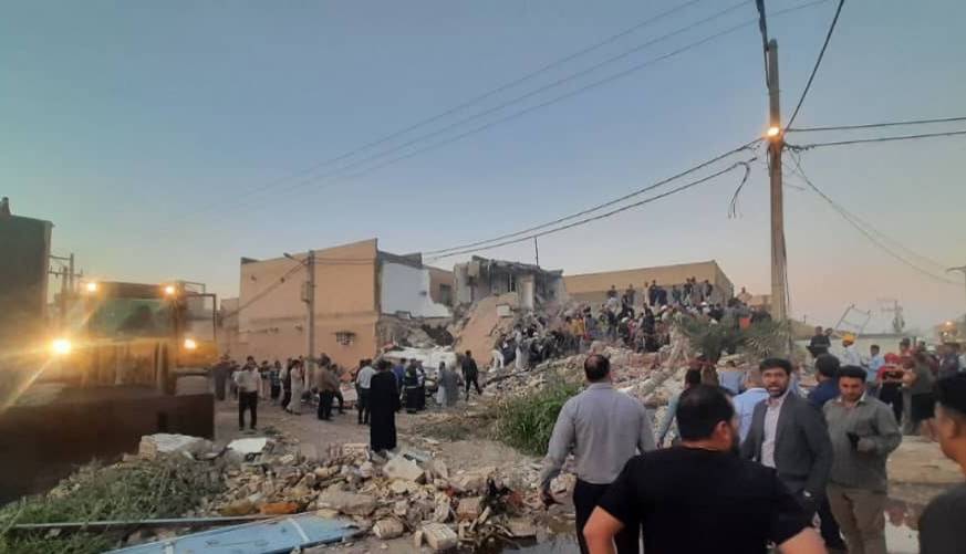 فوت ۶ نفر در پی انفجار ناشی از نشت گاز شهری در اهواز