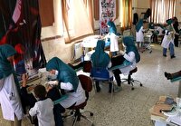 ارائه خدمات پزشکی جهادی به ساکنان مناطق محروم شمال خوزستان