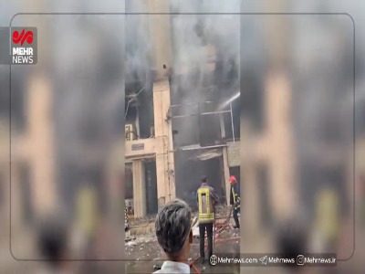 آتش‌سوزی در کیانپارس اهواز