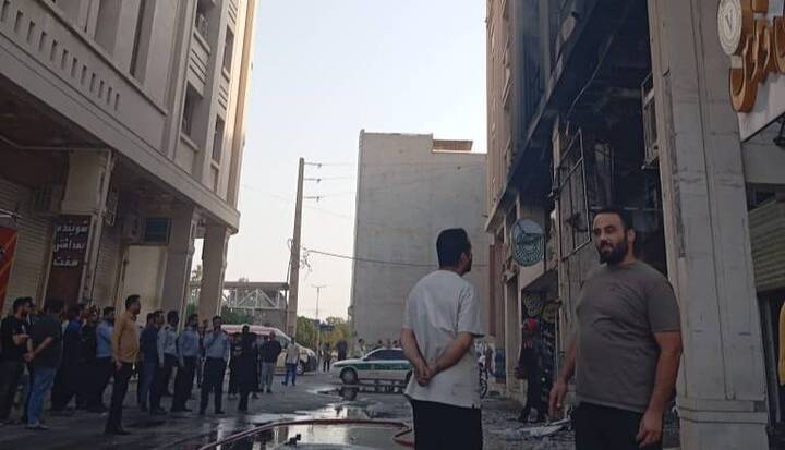 جزییات مهار آتش‌سوزی کیانپارس اهواز