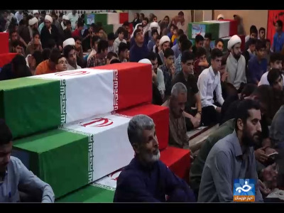 معراج شهدای اهواز، میزبان شهدای تازه تفحص شده ۸ سال دفاع مقدس