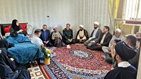 دیدار با خانواده دومین شهید امر به معروف خوزستان