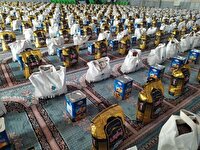 خانواده‌های کمتر برخوردار خوزستان زیر چتر گروه جهادی همیاران ولایت