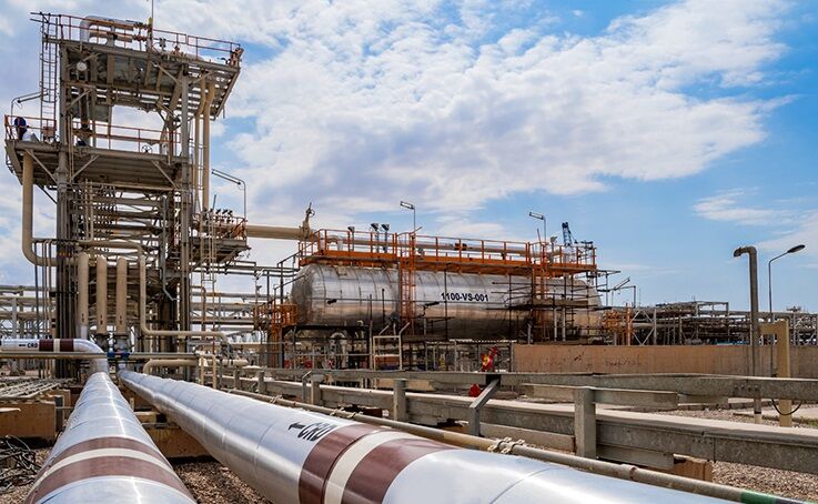 بهره‌برداری از کمپرسورهای مرحله چهارم میدان آذر