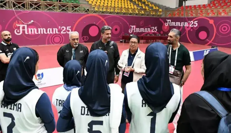 حرف‌های جالب رئیس کنفدراسیون آسیا به دختران ایران